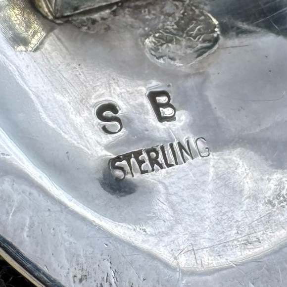 Sam Begay Navajo Native American Sterling Silver Turquoise Coral Bolo Tie - Picture 9 of 9